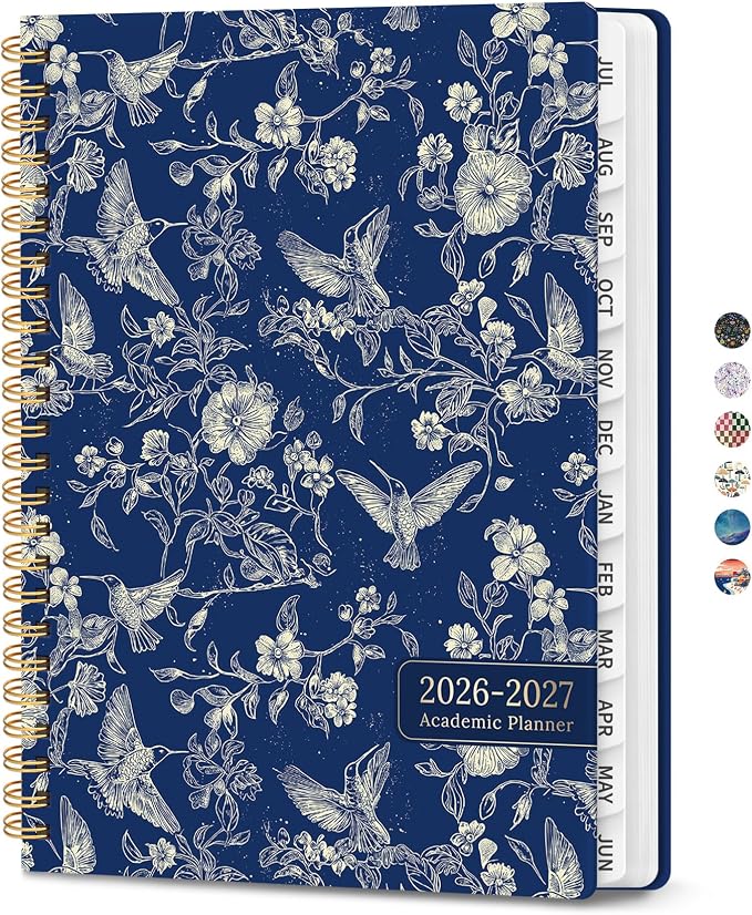 Planner 2026-2027, Monthly and Weekly Academic Planner July 2026 by Zotia