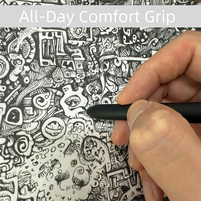 thinkor Gel Pens Black Ink, Cute Office School Supplies Gifts - Image 4