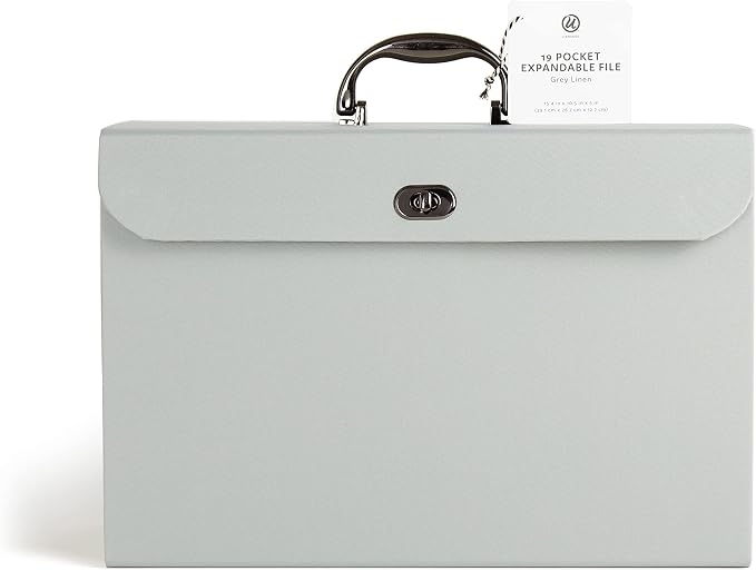 U Brands Fashion Expanding File Folder, Legal Size, 19 Pocket - Image 2