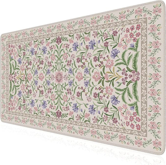 iCasso Desk Mat for Keyboard and Mouse, Large Mouse Pad, Desk Pad Mat, by iCasso