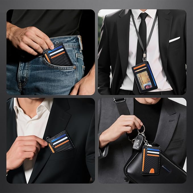 Mayski Slim Wallet, Credit Card Holder - Image 4