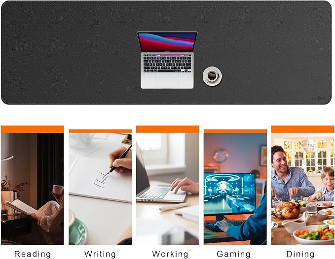 Mydours 75" x 24" Super Large Desk Pad, Desk Protector Mat - Image 5