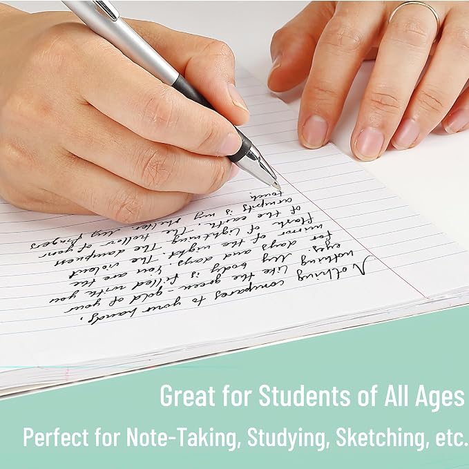 Mr. Pen- Composition Notebook, 2 Pack, Wide Ruled, 50 Sheets, 9.75" x 7.5" | - Image 7