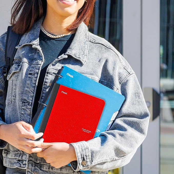 Five Star Composition Book + Study App, 4 Pack, Wide Ruled Paper, 7-1/2" x - Image 7
