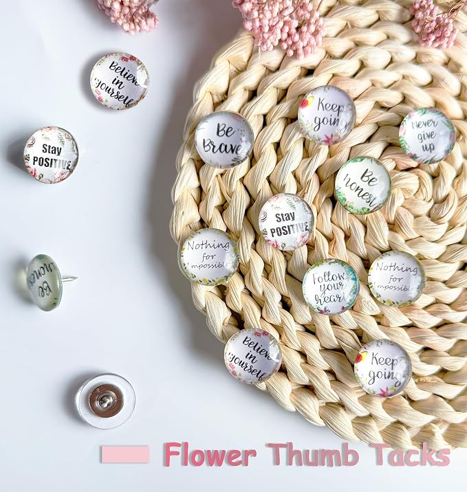 Push Pins, Thumb Tacks, Decorative Push Pins, Cute Thumb Tacks and Pushpins - Image 2