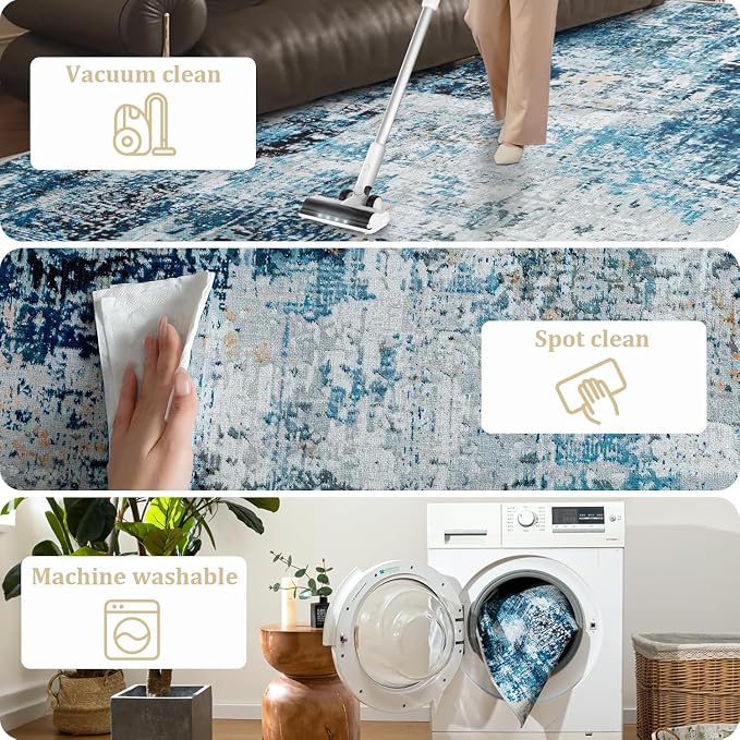 Office Chair Mat for Hardwood Floor, Machine Wash - Image 6