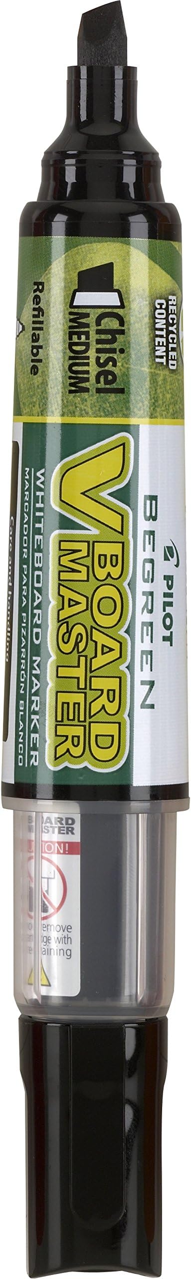 PILOT V Board Master BeGreen Refillable Dry-Erase Markers, Chisel Tip - Image 4