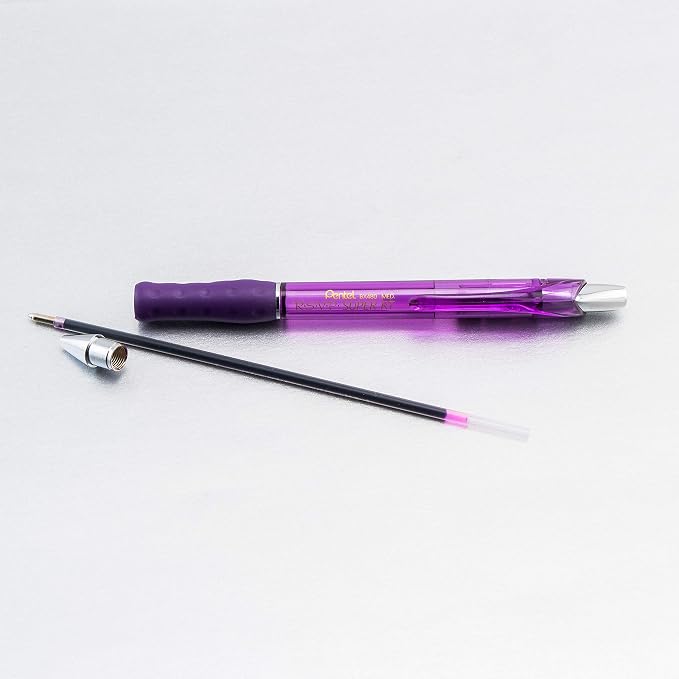 Pentel RSVP Super RT Ballpoint Pen, Medium Line, Violet Ink - Image 5