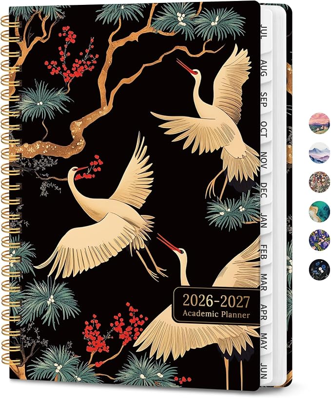 Planner 2026-2027, Monthly and Weekly Academic Planner July 2026 by Zotia