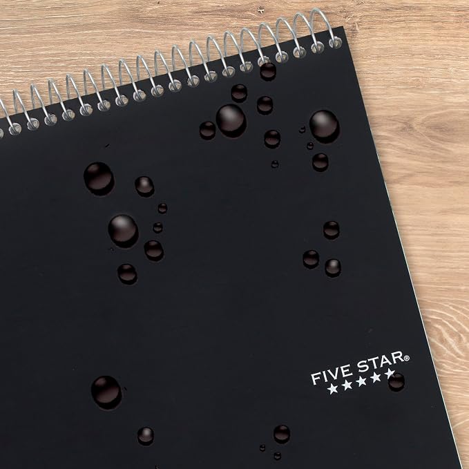 Five Star Top Spiral Notebook + Study App, 1 Subject, College Ruled Notepad - Image 6