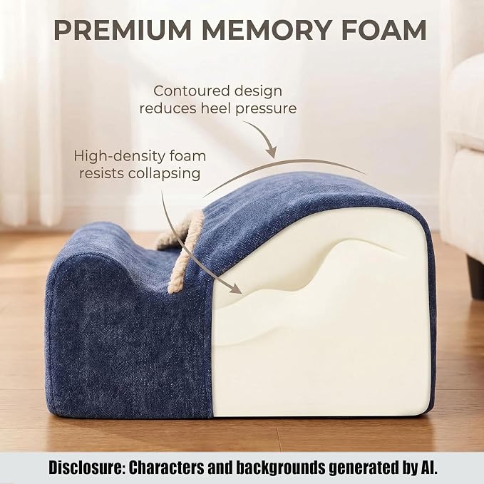Keep Warm Foot Stool Foot Rest for Under Desk At Work | Office Footrest - Image 6