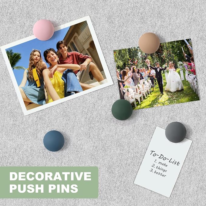 30Pcs Cute Decorative Push Pins, Bulletin Board Tacks, Cork Board Thumbtacks - Image 5