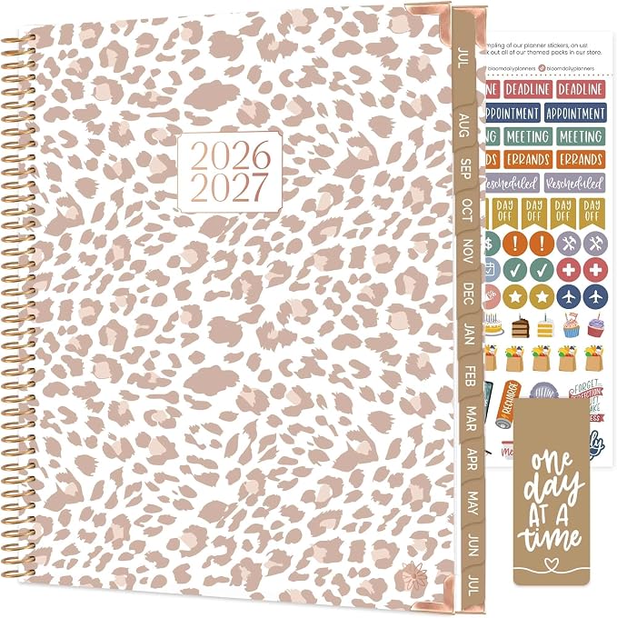 bloom daily planners HARDCOVER Planner 2026-2027 Academic Year by bloomdailyplanners