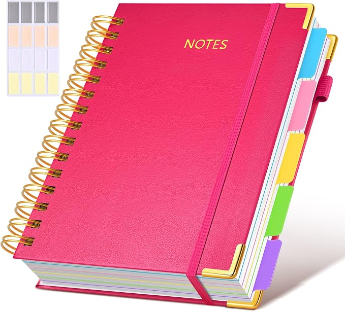 Hardcover Spiral Notebook journal by dilitego
