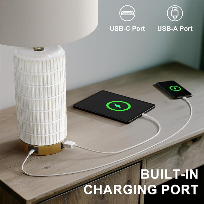 PoKat Small Bedside Table Lamps - Image 2