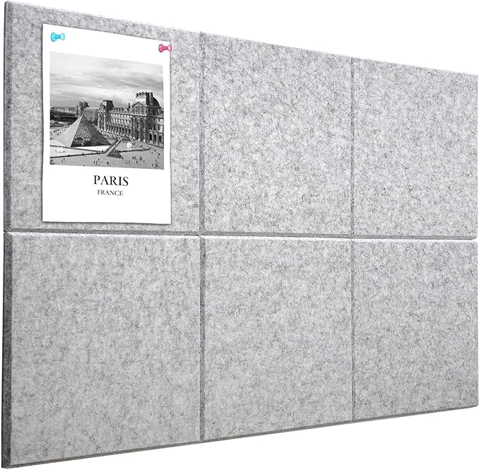 Large Cork Board Alternative 36" X 24" Bulletin Board by Hrrtyueg