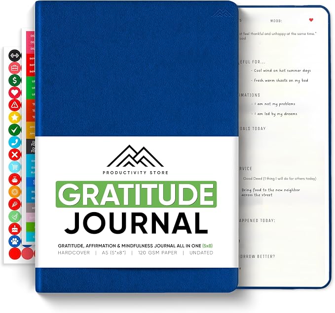 Gratitude & Self-Care Journal by PRODUCTIVITYSTORE