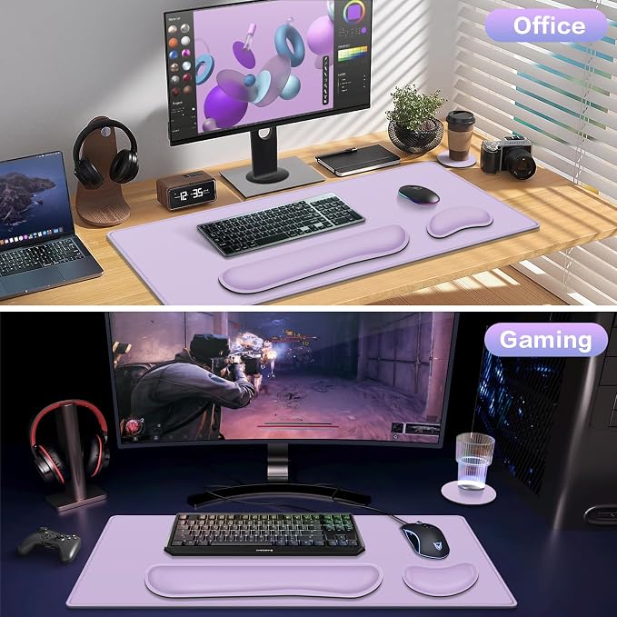 Desk Mat Purple, Large Gaming Mouse Pad - Image 7