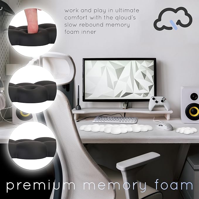 Cloud Keyboard Wrist Rest – Create-ables Qloud Cloud Wrist Rest - Image 5