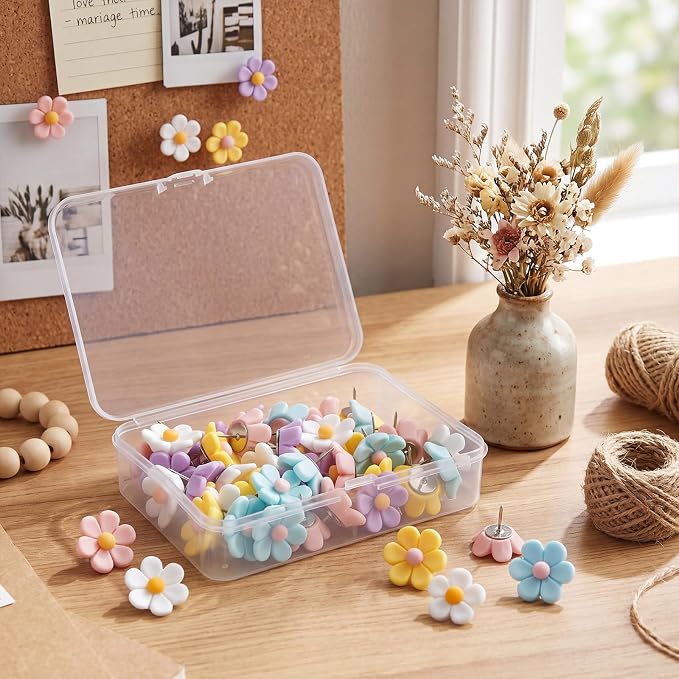 Dispowreath 50 Pcs Flower Push Pins - Image 3
