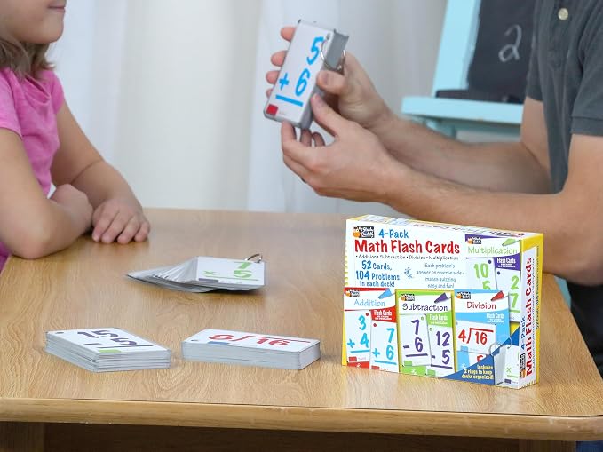Regal Games Math Flash Cards for Multiplication, Addition and Subtraction - Image 8