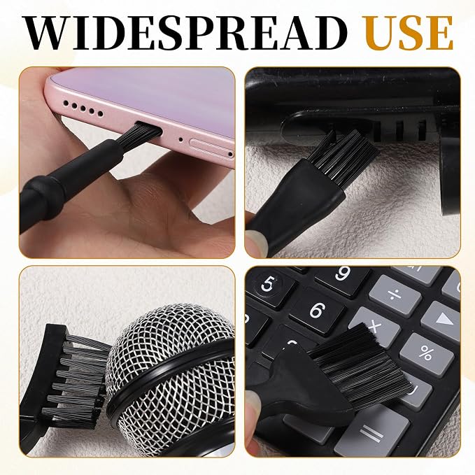 Keyboard Brush Anti Static Brush 6PCS Mini Keyboard Cleaning Brushes Kit - Image 3