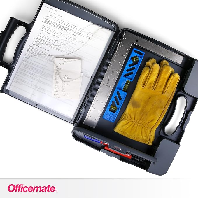 Officemate Portable Clipboard Storage Plastic Case - Image 7