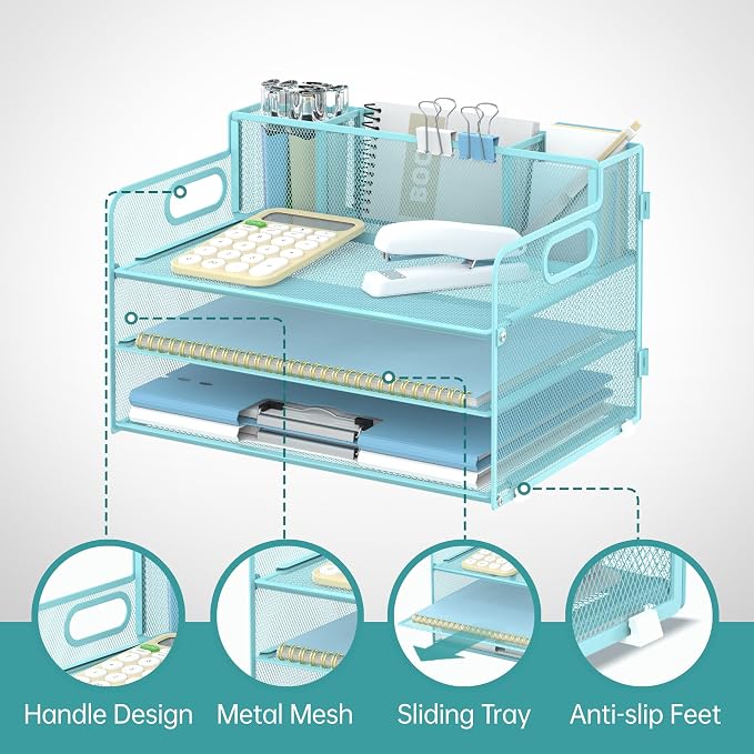SUPEASY 3 Tier Desk Organizer - Image 3