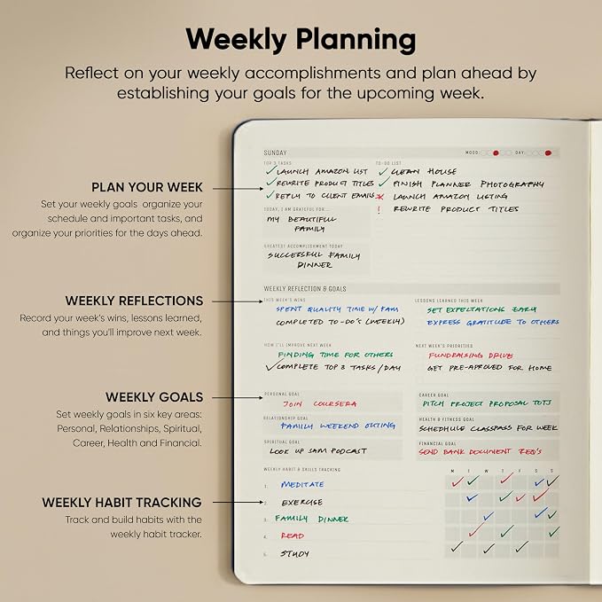 Undated, 2026 Planner, 8.5" x 11" - Image 4