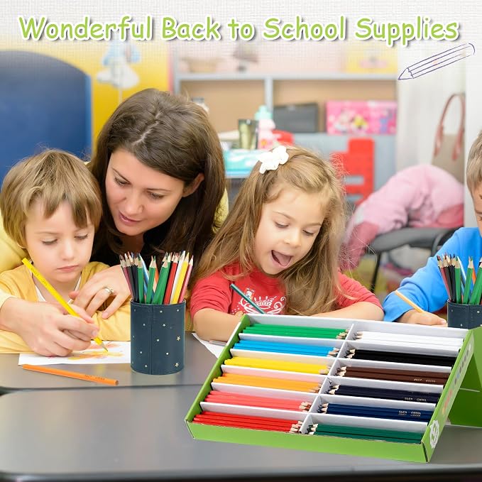 S & E TEACHER'S EDITION Colored Pencils 360Pcs, Coloring Pencils Set Drawing - Image 6
