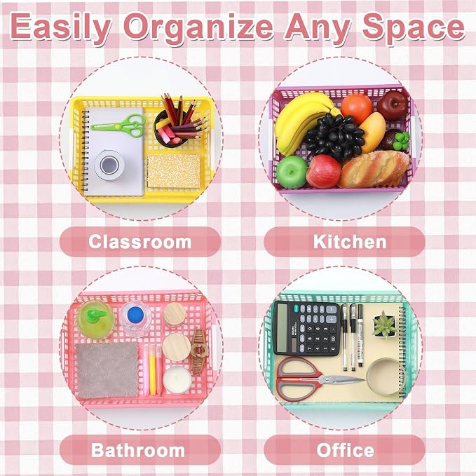 gisgfim 6 Pack Plastic Turn in Paper Trays - Image 5
