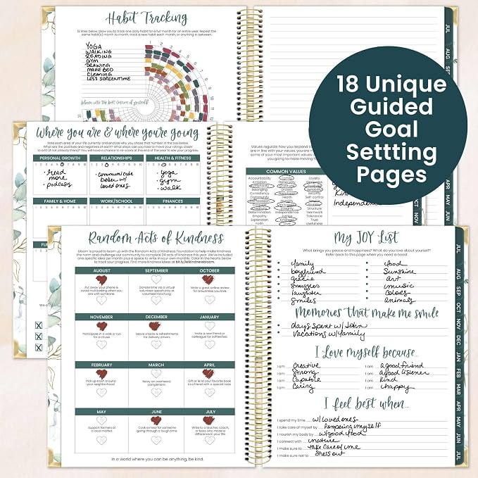 bloom daily planners 2026-2027 Hardcover Academic Year Goal & Vision Planner - Image 5