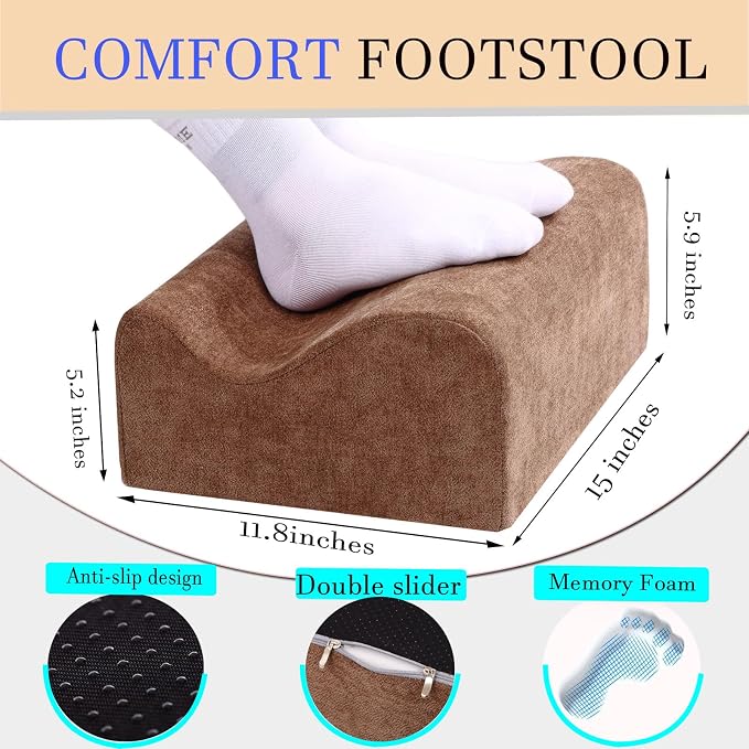 Work Foot Rest Under Desk, Comfort Foot Rest - Image 5