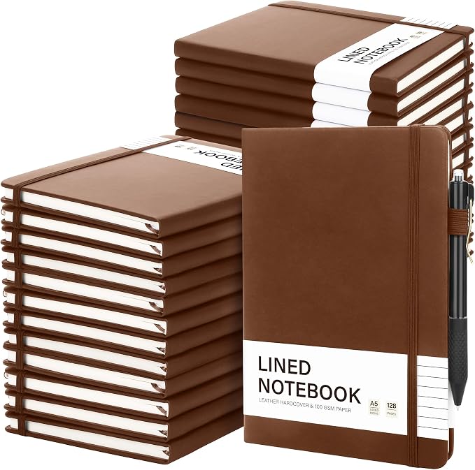 Aodaer 30 Set Lined Notebook Journals by Aodaer