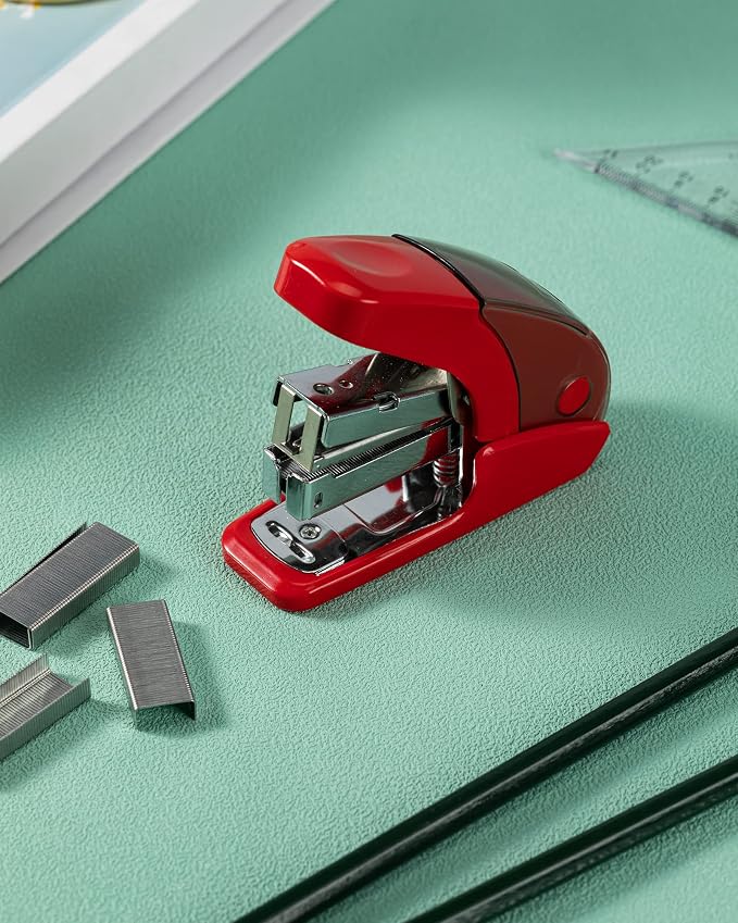 PAPERPAL Effortless Mini Stapler Set, 20 Sheet Capacity, 000 1/4-inch staples - Image 7