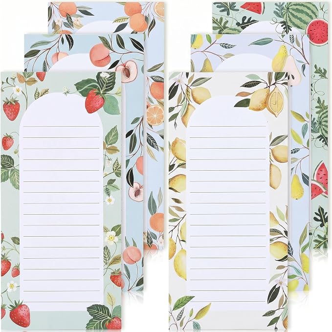 Beautiful Magnetic Notepads for Fridge by ZICOTO