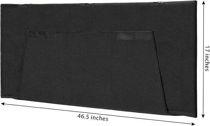 Modern Household Innovations Under Desk Privacy Panel 47 in. Wide Modesty Panel - Image 3
