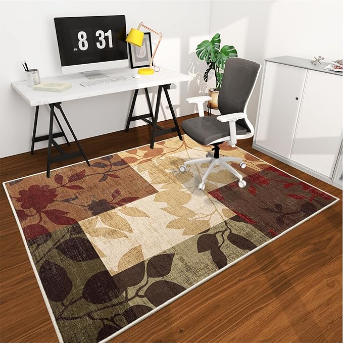 Office Chair Mat for Hardwood Floor, Machine Wash by CHAKME