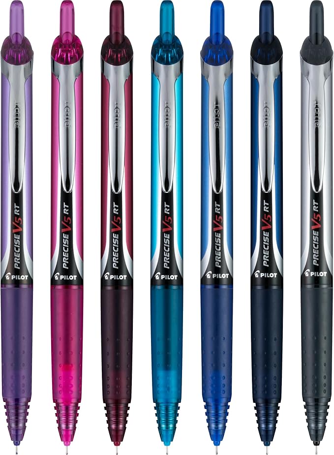 PILOT Pen 26095 Precise V5 RT Refillable & Retractable Premium Rolling Ball Pens - Image 5