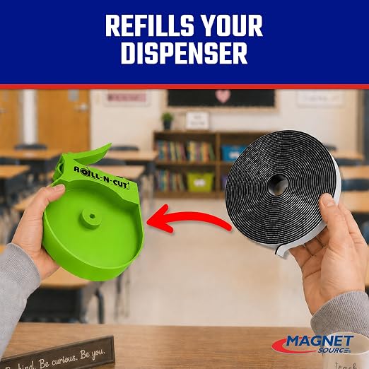 Master Magnetics Roll-N-Cut Flexible Magnetic Tape Refill - Image 4