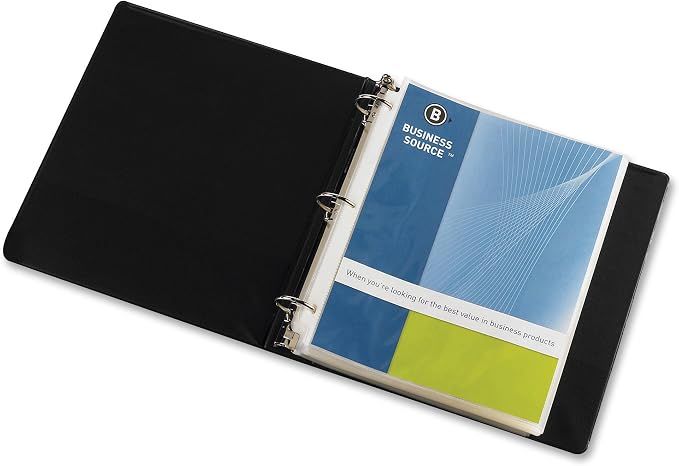 Business Source Sheet Protectors, Top Load, 1.9 Mile - Image 3