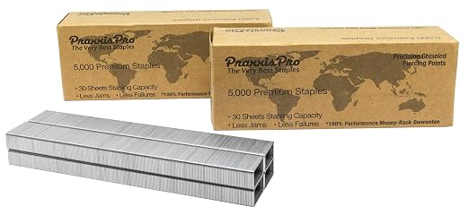 Powerhouse Premium 26/6 Standard Staples by PraxxisPro