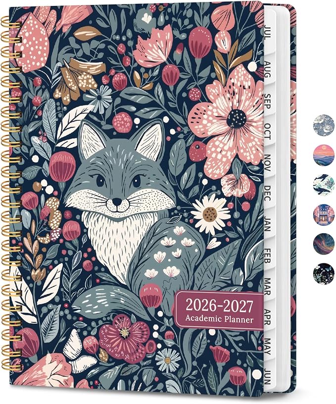 Planner 2026-2027, Monthly and Weekly Academic Planner July 2026 by Zotia