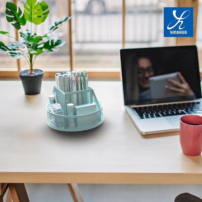 YINGHUA Metal Mesh Desk Organizer - Image 7