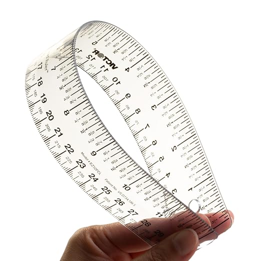 12 Inch Easy Read Ruler, Shatterproof - Image 6
