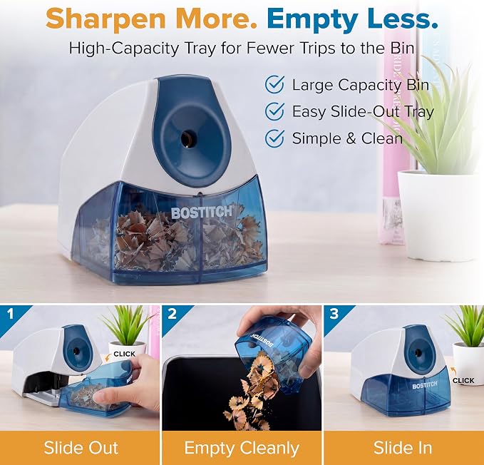 Bostitch Office Electric Pencil Sharpener - Image 2