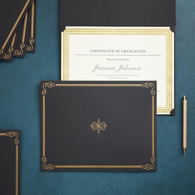 24-Pack Black Certificate Holders - Image 3