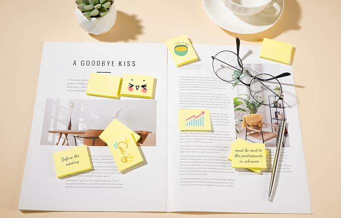 Mini Sticky Notes 1.5x2 in, Suitable - Image 7