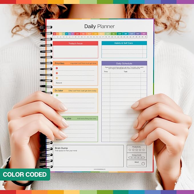 ADHD Daily Planner for Neurodivergent Adults - Image 3