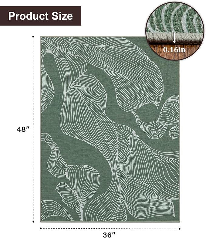 chakme Office Chair Mat for Hardwood Floor, Machine Wash - Image 2